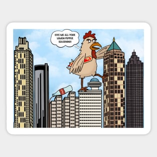 Revenge of the Wings Sticker